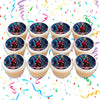 Iron Man Edible Cupcake Toppers (12 Images) Cake Image Icing Sugar Sheet