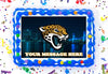 Jacksonville Jaguars Edible Image Cake Topper Personalized Birthday Sheet Decoration Custom Party Frosting Transfer Fondant