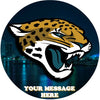 Jacksonville Jaguars Edible Image Cake Topper Personalized Birthday Sheet Custom Frosting Round Circle
