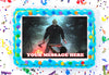 Jason Voorhees Edible Image Cake Topper Personalized Birthday Sheet Decoration Custom Party Frosting Transfer Fondant