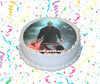Jason Voorhees Edible Image Cake Topper Personalized Birthday Sheet Custom Frosting Round Circle