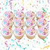 JoJo Siwa Edible Cupcake Toppers (12 Images) Cake Image Icing Sugar Sheet