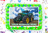 John Deere Edible Image Cake Topper Personalized Birthday Sheet Decoration Custom Party Frosting Transfer Fondant
