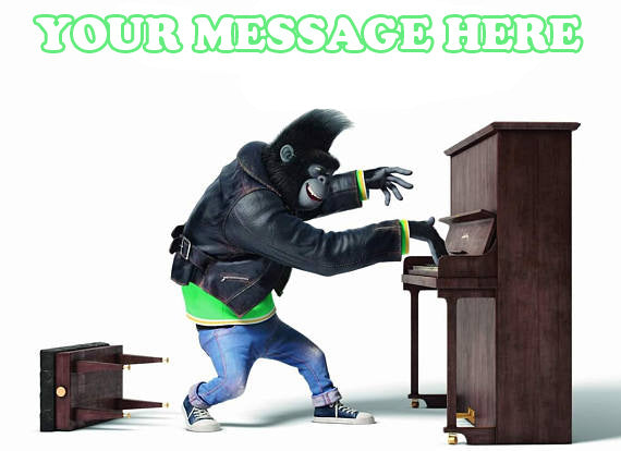 Sing Edible Image Cake Topper Personalized Birthday Sheet Decoration Custom Party Frosting Transfer Fondant