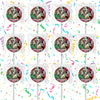 Joker Lollipops Party Favors Personalized Suckers 12 Pcs