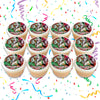 Joker Edible Cupcake Toppers (12 Images) Cake Image Icing Sugar Sheet