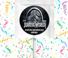 Jurassic World Lollipops Party Favors Personalized Suckers 12 Pcs