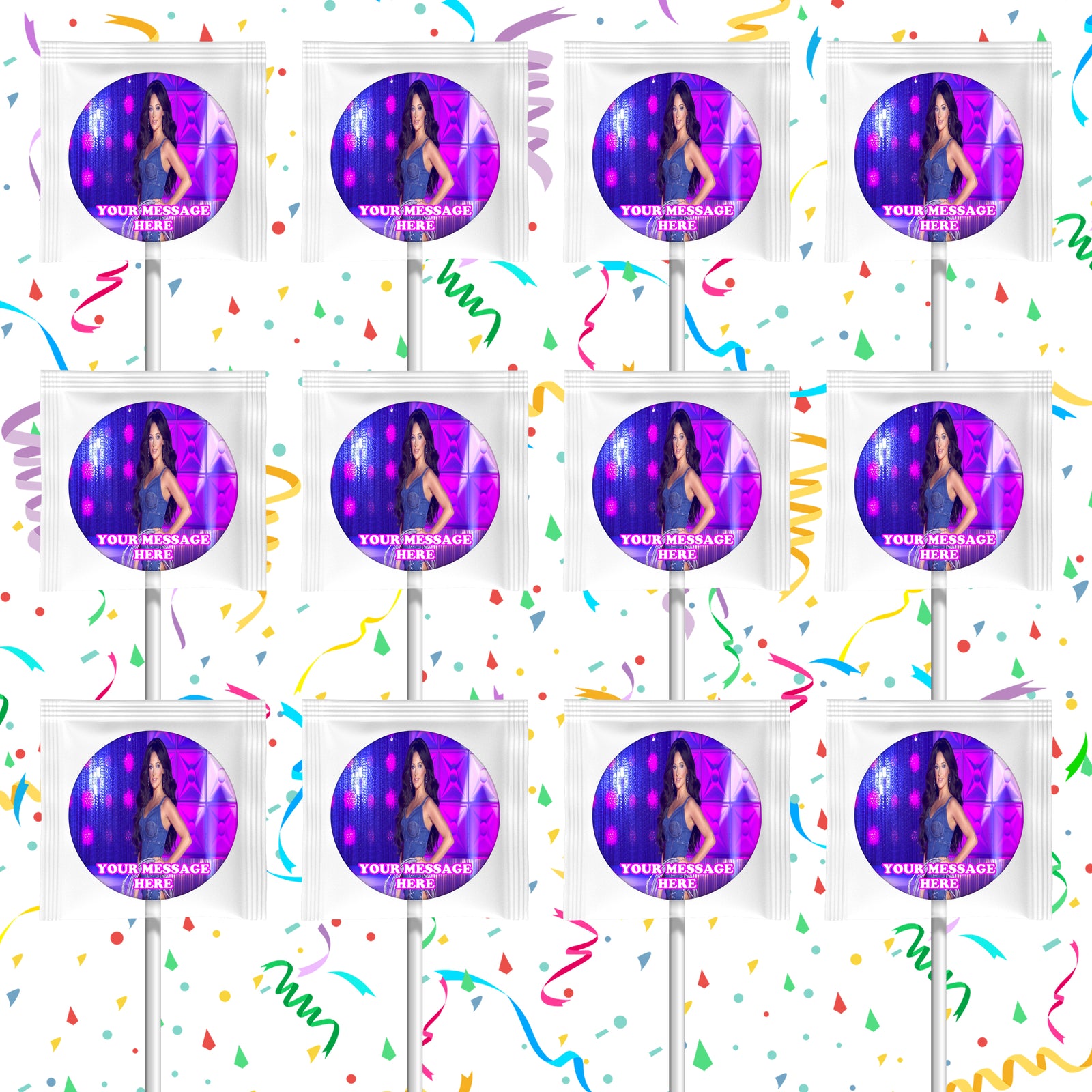 Kacey Musgraves Lollipops Party Favors Personalized Suckers 12 Pcs