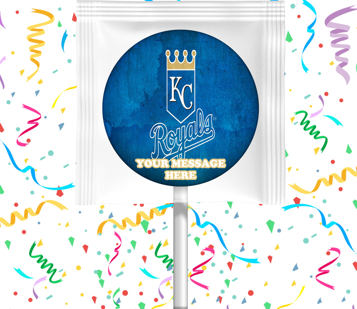 Kansas City Royals Lollipops Party Favors Personalized Suckers 12 Pcs