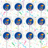 Kansas Jayhawks Lollipops Party Favors Personalized Suckers 12 Pcs