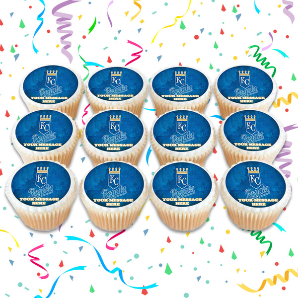 Kansas City Royals Edible Cupcake Toppers (12 Images) Cake