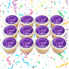 Kansas State University Edible Cupcake Toppers (12 Images) Cake Image Icing Sugar Sheet
