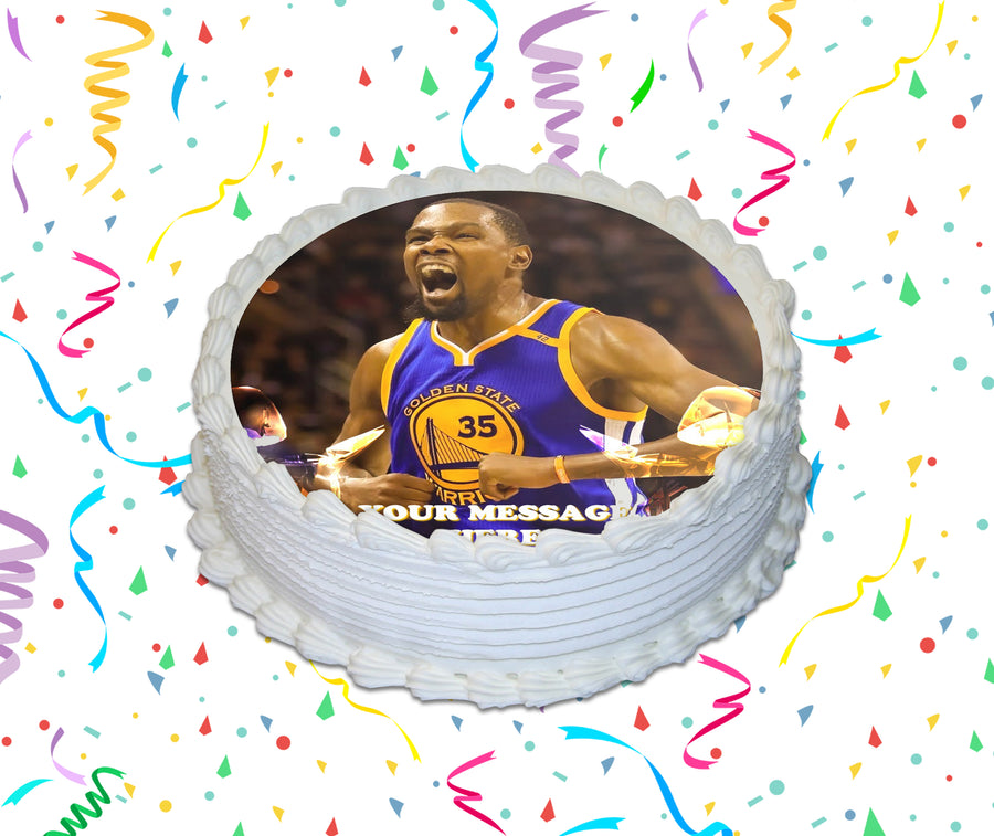 Golden State Warriors NBA Personalized Edible Cake Topper