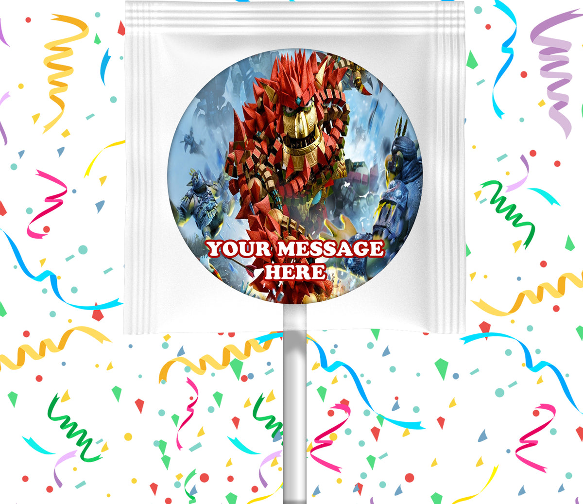 Knack Lollipops Party Favors Personalized Suckers 12 Pcs