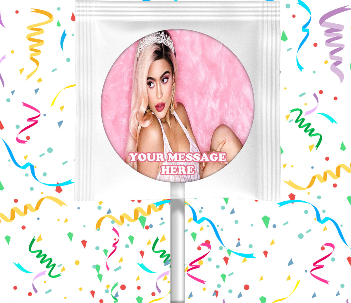Kylie Jenner Lollipops Party Favors Personalized Suckers 12 Pcs