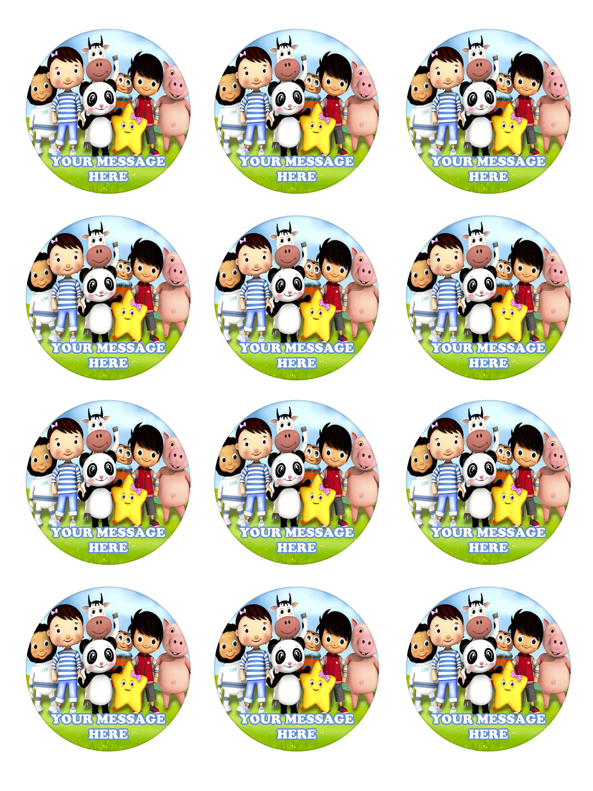 Little Baby Bum Cupcakes