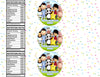 Little Baby Bum Water Bottle Stickers 12 Pcs Labels Party Favors Supplies Decorations
