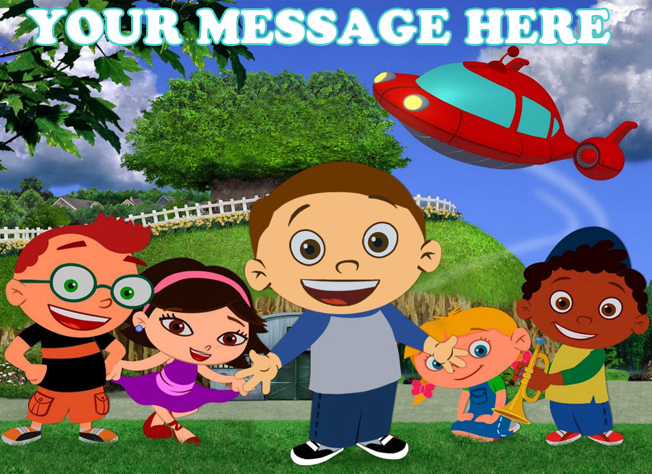 Little Einsteins Edible Image Cake Topper Personalized Birthday Sheet Decoration Custom Party Frosting Transfer Fondant