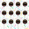 Scream Halloween Lollipops Party Favors Personalized Suckers 12 Pcs