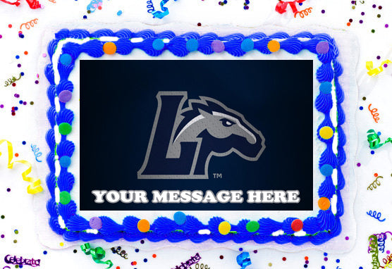 Longwood Lancers Edible Image Cake Topper Personalized Birthday Sheet Decoration Custom Party Frosting Transfer Fondant