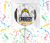 Los Angeles Chargers Lollipops Party Favors Personalized Suckers 12 Pcs