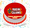 Louisiana Ragin' Cajuns Edible Image Cake Topper Personalized Birthday Sheet Custom Frosting Round Circle
