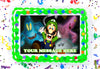 Luigi's Mansion Edible Image Cake Topper Personalized Birthday Sheet Decoration Custom Party Frosting Transfer Fondant
