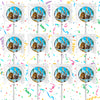Madagascar Lollipops Party Favors Personalized Suckers 12 Pcs
