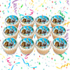 Madagascar Edible Cupcake Toppers (12 Images) Cake Image Icing Sugar Sheet
