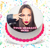 Maddie Ziegler Edible Image Cake Topper Personalized Birthday Sheet Custom Frosting Round Circle