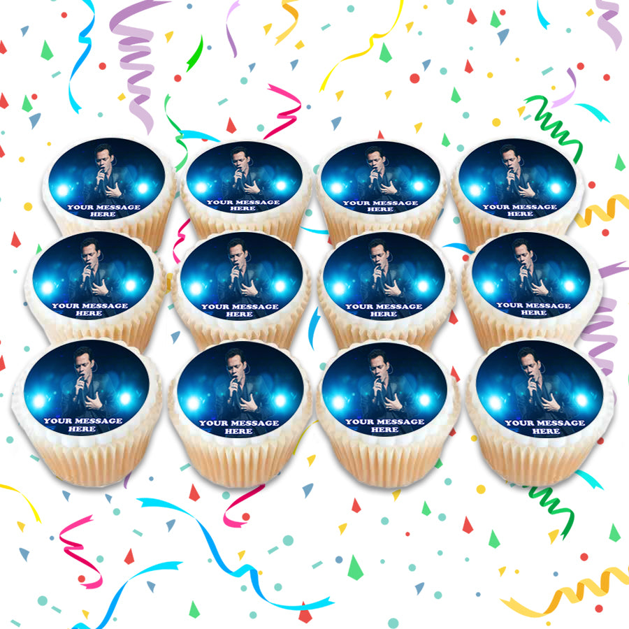 Marc Anthony Edible Cupcake Toppers (12 Images) Cake Image Icing Sugar Sheet