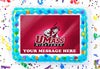 UMass Minutemen Edible Image Cake Topper Personalized Birthday Sheet Decoration Custom Party Frosting Transfer Fondant
