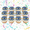 Memphis Grizzlies Edible Cupcake Toppers (12 Images) Cake Image Icing Sugar Sheet