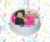 Lady Gaga Edible Image Cake Topper Personalized Birthday Sheet Custom Frosting Round Circle