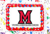 Miami University Edible Image Cake Topper Personalized Birthday Sheet Decoration Custom Party Frosting Transfer Fondant