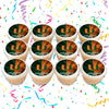 Miami Hurricanes Edible Cupcake Toppers (12 Images) Cake Image Icing Sugar Sheet