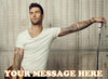 Adam Levine Edible Image Cake Topper Personalized Frosting Icing Sheet Custom