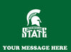 Michigan State Spartans Edible Image Cake Topper Personalized Birthday Sheet Decoration Custom Party Frosting Transfer Fondant