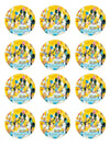 Mickey Mouse Edible Cupcake Toppers (12 Images) Cake Image Icing Sugar Sheet