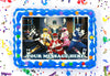 Mighty Morphin Power Rangers Edible Image Cake Topper Personalized Birthday Sheet Decoration Custom Party Frosting Transfer Fondant