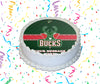 Milwaukee Bucks Edible Image Cake Topper Personalized Birthday Sheet Custom Frosting Round Circle