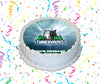Minnesota Timberwolves Edible Image Cake Topper Personalized Birthday Sheet Custom Frosting Round Circle
