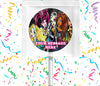 Monster High Lollipops Party Favors Personalized Suckers 12 Pcs