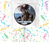 Monster Hunter World Lollipops Party Favors Personalized Suckers 12 Pcs