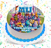 Monster University Edible Image Cake Topper Personalized Birthday Sheet Custom Frosting Round Circle