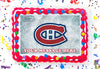 Montreal Canadiens Edible Image Cake Topper Personalized Birthday Sheet Decoration Custom Party Frosting Transfer Fondant