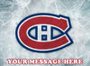 Montreal Canadiens Edible Image Cake Topper Personalized Birthday Sheet Decoration Custom Party Frosting Transfer Fondant