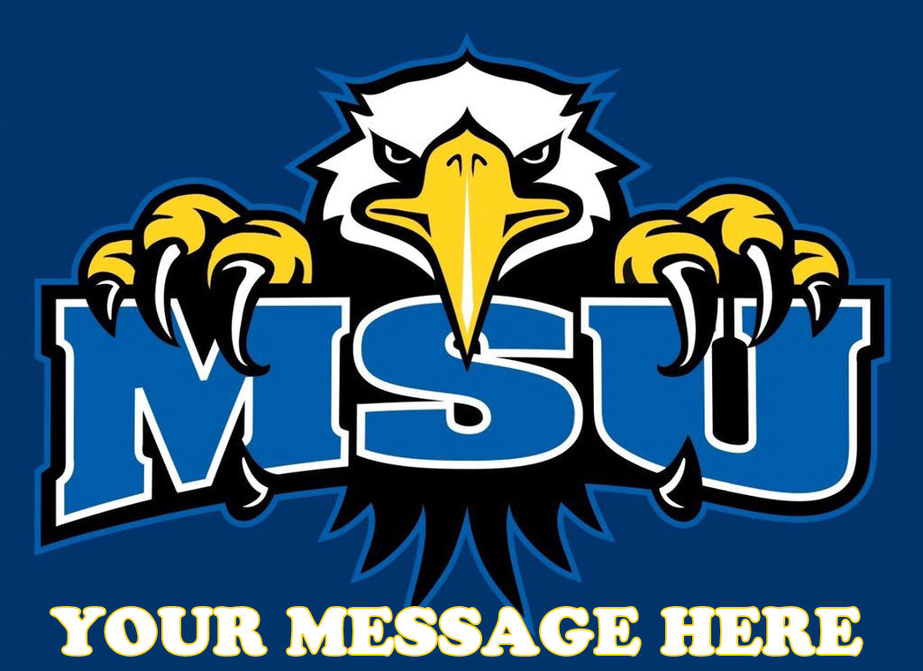 Morehead State Eagles Edible Image Cake Topper Personalized Birthday Sheet Decoration Custom Party Frosting Transfer Fondant