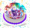 My Little Pony Edible Image Cake Topper Personalized Birthday Sheet Custom Frosting Round Circle
