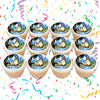 My Neighbor Totoro Edible Cupcake Toppers (12 Images) Cake Image Icing Sugar Sheet